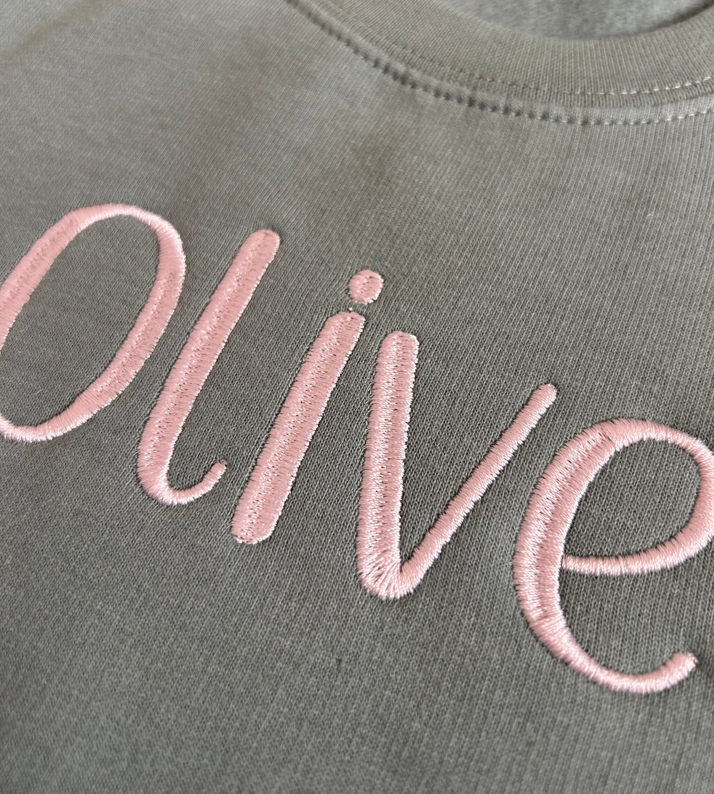 Personalised name/word sweatshirt